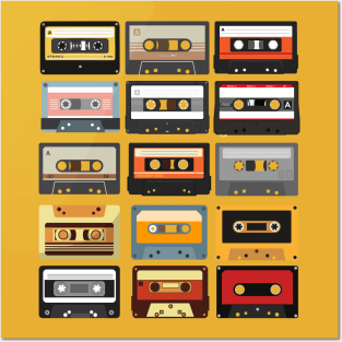 Cassette Tape Posters and Art